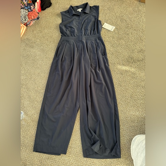 Athleta Pants - Brooklyn heights wide leg jumpsuit. Nwt. 14p.